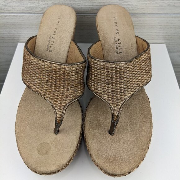 VV Sandals Women's Platform Wedge Sandals 10 - Picture 2 of 8